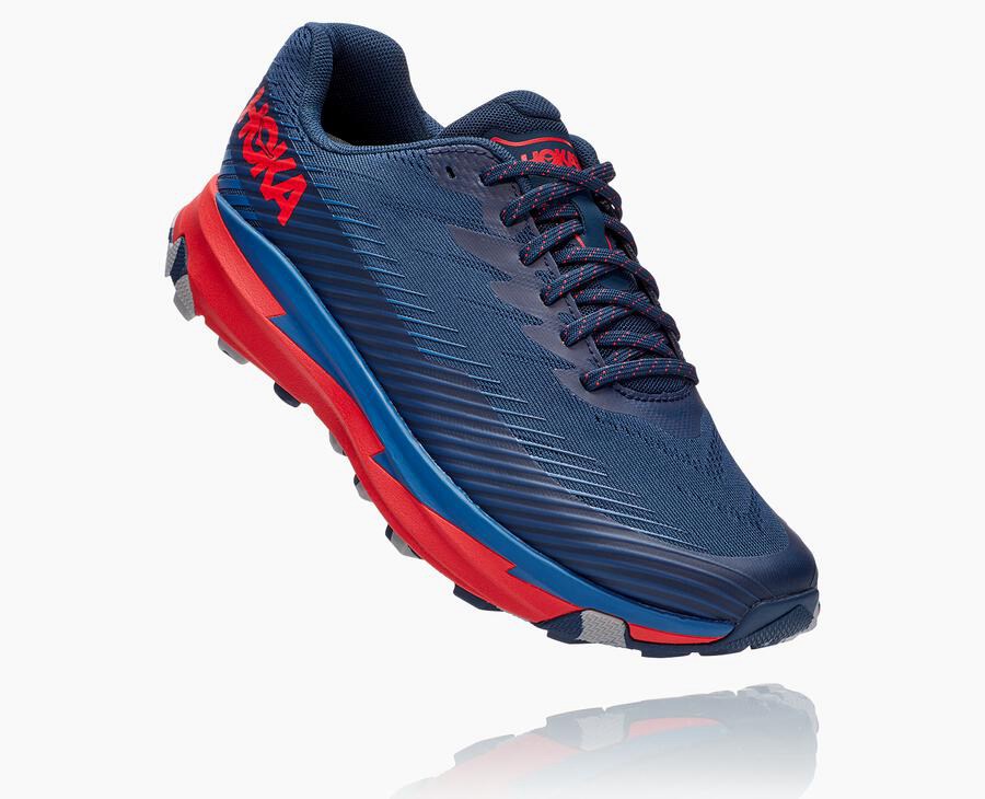 Hoka One One Torrent 2 Trailskor Herr - Marinblå - JXEIB-5189